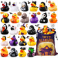 🦆🎃 50% RABATT!! Halloween-Enten-Badespielzeug für Kinder – Schwimmende Leucht-Enten, aufziehbare Badeenten & Spritz-Enten – Perfekt für Bad, Pool & Halloween-Party ✨
