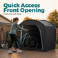 🚲 50% RABATT! 🏕️ Tragbares Fahrrad-Lagerzelt – Wetterfest, geräumig & werkzeugfrei – Optimaler Outdoor-Stauraum für Fahrräder & Zubehör 🔧