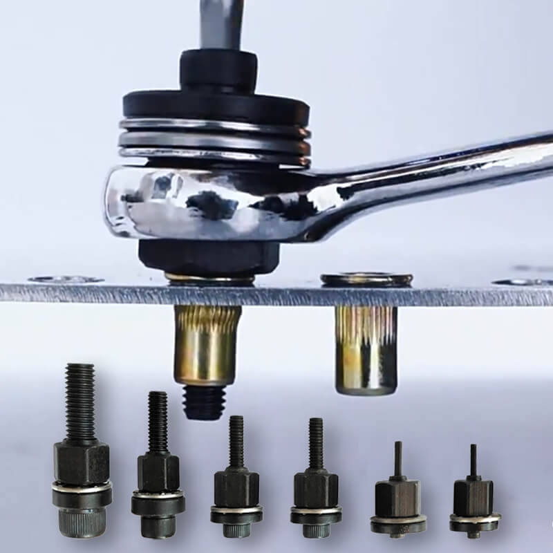 ⚙️ Nietgerätekopf und Gewindeeinsatz-Schutzkappe – Präzisionsbauteile für die Fügetechnik