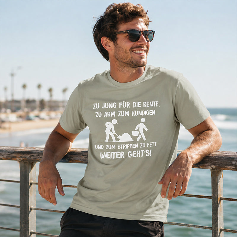 👕50% RABATT! Lustiges Herren-T-Shirt mit deutschem Print – Originell, bequem & garantiert ein Hingucker – Perfekt für den Alltag, Partys & als Geschenk ✨