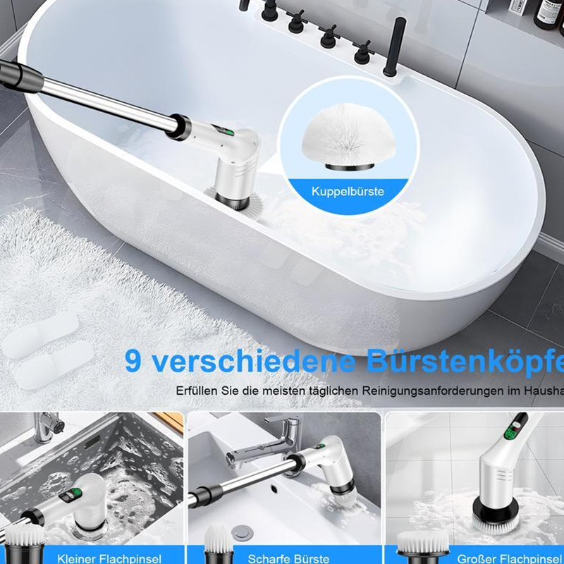 Verbesserte elektrische rotierende Reinigungsbürste mit LED-Display