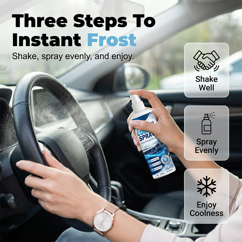 ❄️Sofort‑Kühl‑Spray fürs Auto
