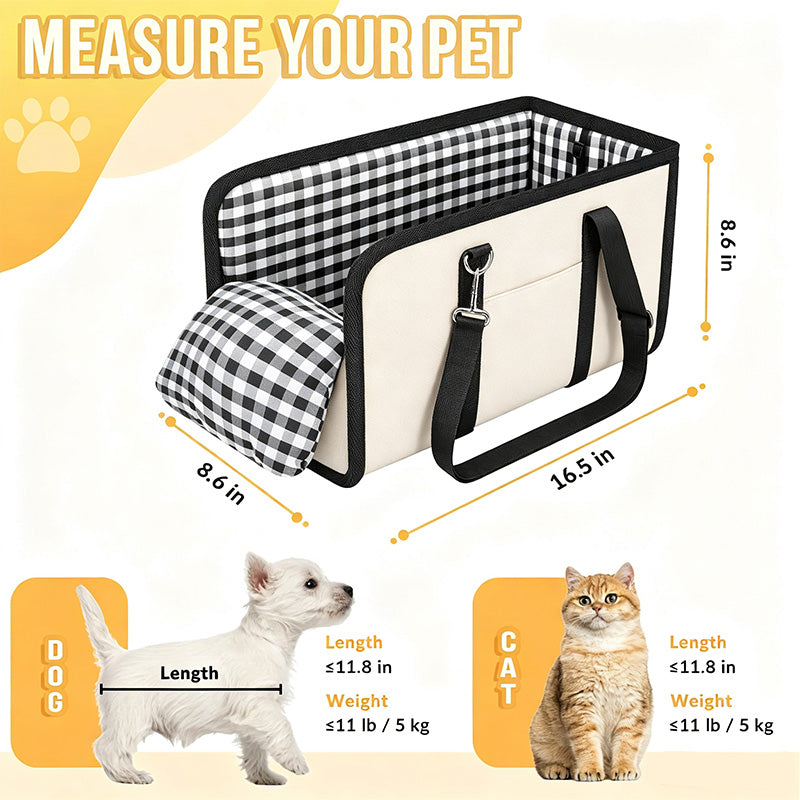 🐾🚗 50% RABATT! Sicherer Transport-Sitzerhöher für Haustiere – Stabil, rutschfest & bequem – Ideal für Hunde & Katzen auf Reisen ✨