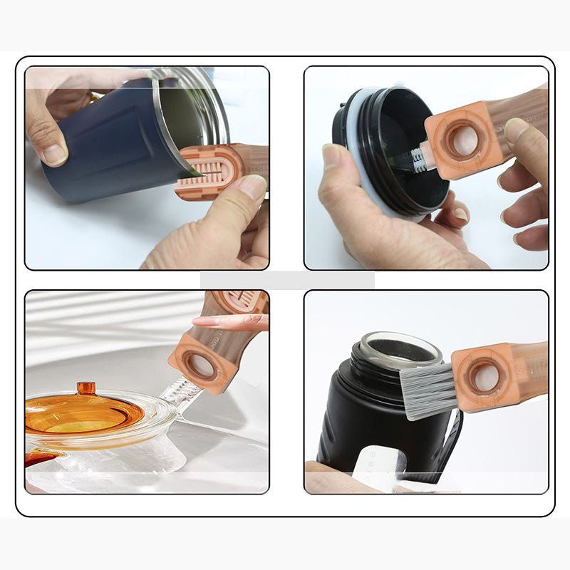 🧼✨ 50% RABATT! 3-in-1 U-förmige Tassenbürste – Reinigt gründlich, erreicht alle Ecken & ist platzsparend – Ideal für Reisekaffeebecher, Strohhalme & schmale Flaschenhälse 🥤