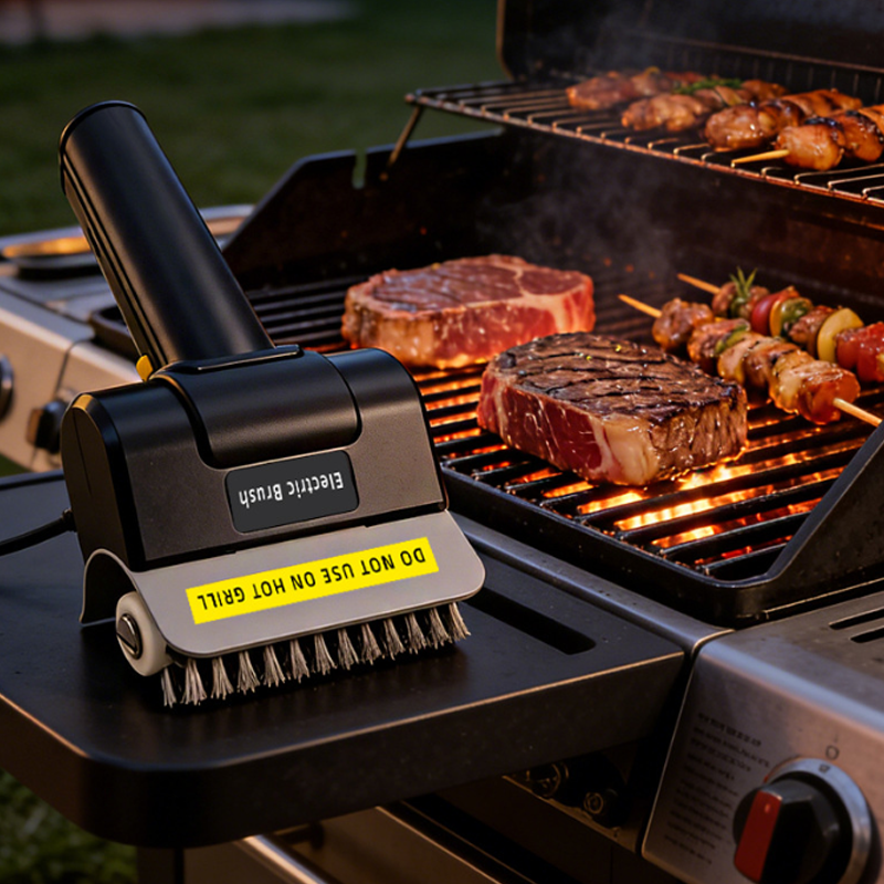 🍖🔥 50% RABATT! Kabelloser Elektrischer Grillbürste – Reinigt schnell & mühelos, robust & langlebig – Ideal für Gas-, Kohle- & Elektrogrills ✨