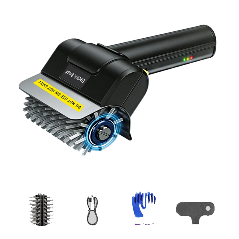 🍖🔥 50% RABATT! Kabelloser Elektrischer Grillbürste – Reinigt schnell & mühelos, robust & langlebig – Ideal für Gas-, Kohle- & Elektrogrills ✨