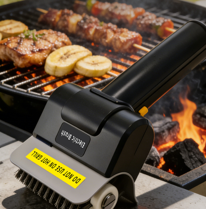 🍖🔥 50% RABATT! Kabelloser Elektrischer Grillbürste – Reinigt schnell & mühelos, robust & langlebig – Ideal für Gas-, Kohle- & Elektrogrills ✨