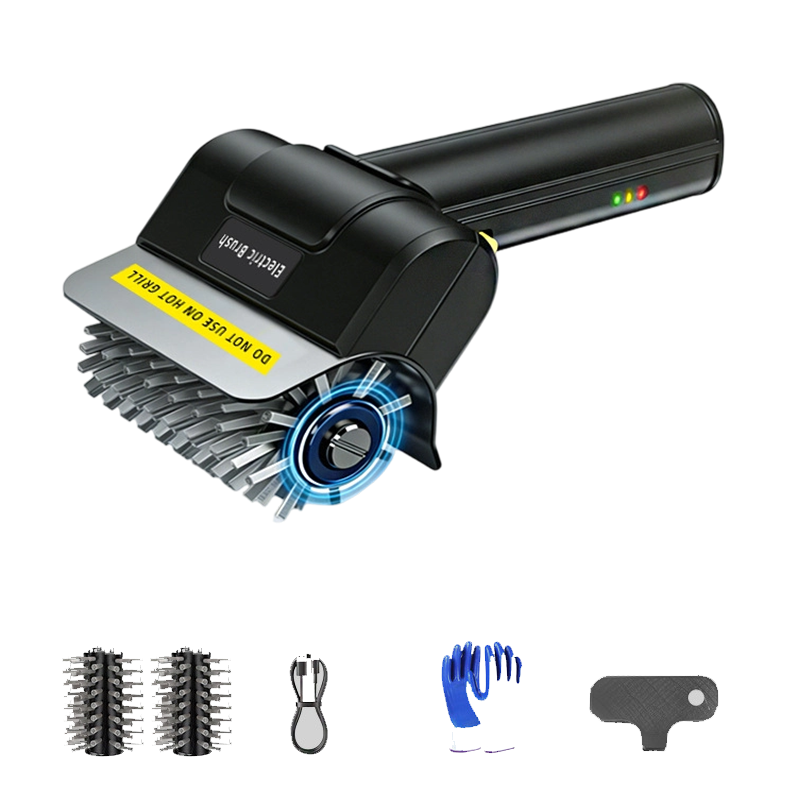 🍖🔥 50% RABATT! Kabelloser Elektrischer Grillbürste – Reinigt schnell & mühelos, robust & langlebig – Ideal für Gas-, Kohle- & Elektrogrills ✨