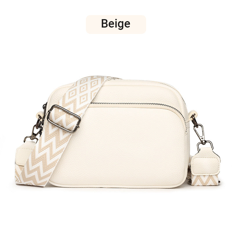 Damen Umhängetasche im Vintage-Stil mit geometrischem Muster
