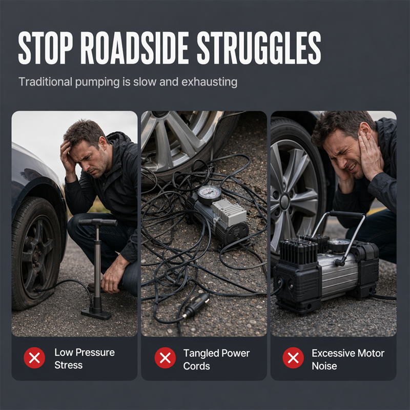 🔋🚗 50% RABATT! Tragbarer Digitaler Reifenkompressor – Kabellos, präzise & schnell – Ideal für Auto, Motorrad, Fahrrad & Bälle – Perfekt für unterwegs & Zuhause ✨