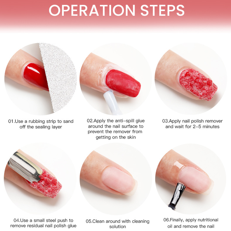 Sanfter Gel-Nagellackentferner