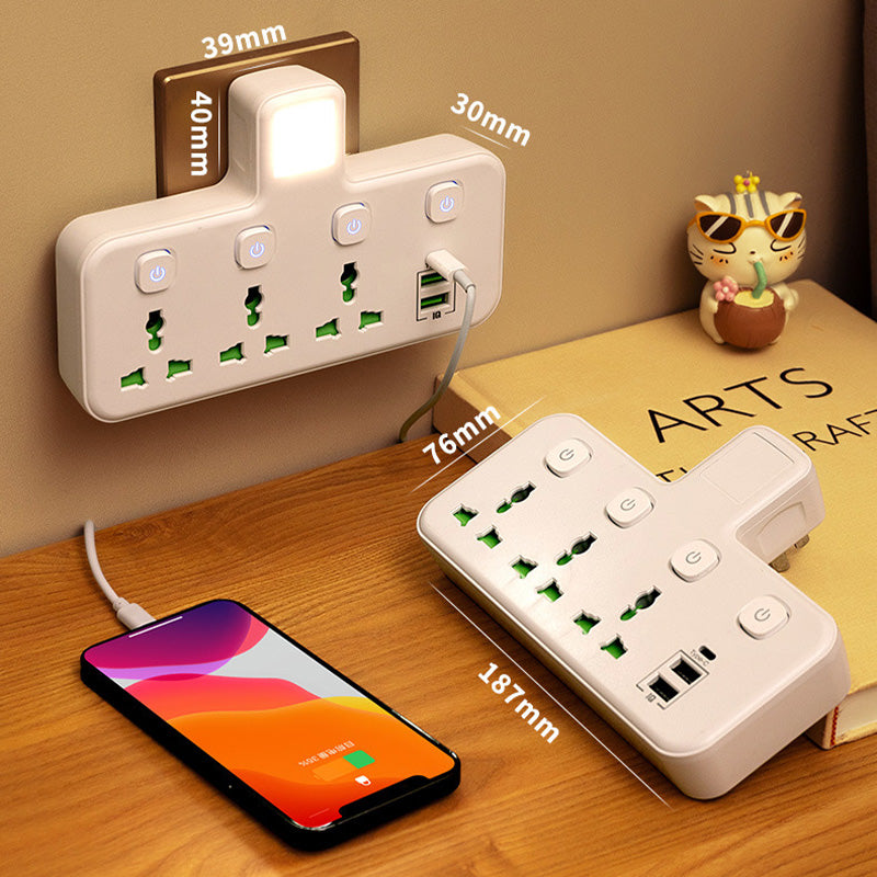 🎁🔌 50% RABATT! Verbindungssteckdose mit Type-C Ladeanschluss – Praktisches Geschenk für Zuhause & Büro – Kompakt, sicher & 2-in-1 ✨