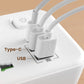 🎁🔌 50% RABATT! Verbindungssteckdose mit Type-C Ladeanschluss – Praktisches Geschenk für Zuhause & Büro – Kompakt, sicher & 2-in-1 ✨