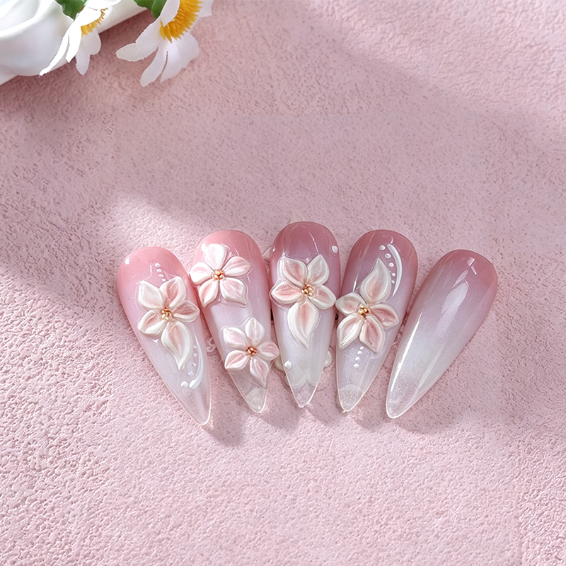 🔥Kauf 1 Erhalte 1 Gratis💅5D Blumen-Nagelsticker