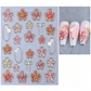 🔥Kauf 1 Erhalte 1 Gratis💅5D Blumen-Nagelsticker