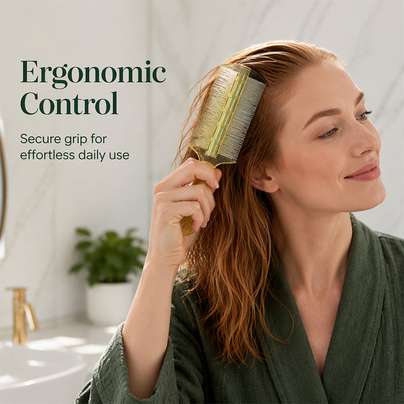 Double-Sided Ultra-Fine Tooth Comb