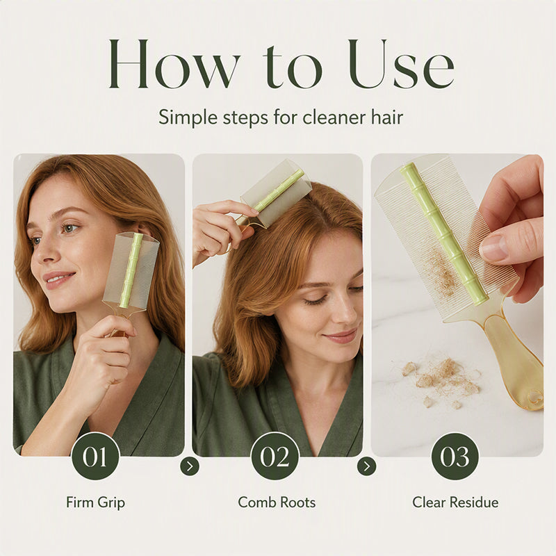 Double-Sided Ultra-Fine Tooth Comb