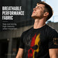 👕 50% RABATT! 💀 Herren T-Shirt mit deutschem Flaggen-Totenkopf-Motiv – Weicher Baumwollstoff, Rundhals & auffälliges Design – Perfekt für jeden Tag & besondere Anlässe 🇩🇪