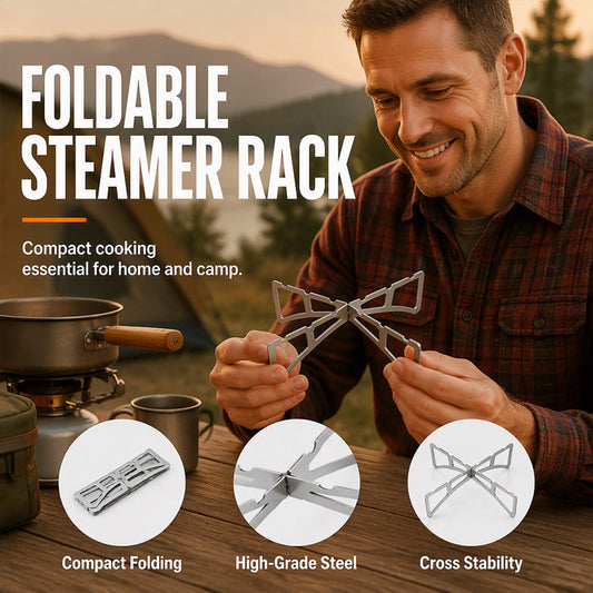 🏕️ KAUFE 1, ERHALTE 1 GRATIS! 🔥 Ultraleichter Ständer für Outdoor-Spirituskocher – Stabil, kompakt & leicht – Ideal für Camping, Trekking & Picknick 🌿