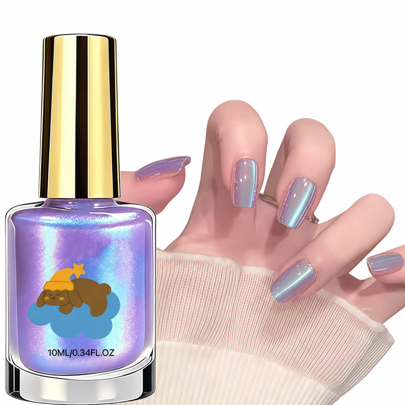 ✨🐱 50% RABATT! Glitter Aurora Cat Eye Gel Nagellack – 9D Magneteffekt, holografisches Funkeln & tiefes Farbspiel – Perfekt für Salon-Look zuhause ✨