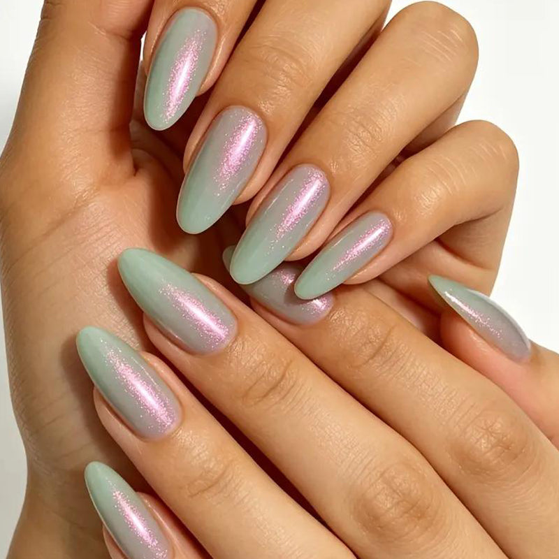 ✨🐱 50% RABATT! Glitter Aurora Cat Eye Gel Nagellack – 9D Magneteffekt, holografisches Funkeln & tiefes Farbspiel – Perfekt für Salon-Look zuhause ✨