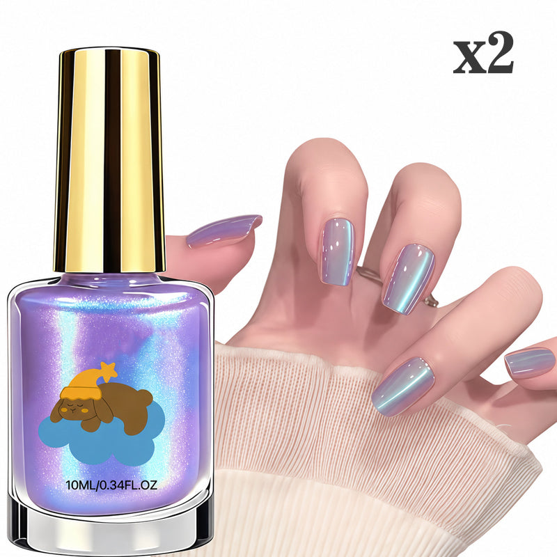 ✨🐱 50% RABATT! Glitter Aurora Cat Eye Gel Nagellack – 9D Magneteffekt, holografisches Funkeln & tiefes Farbspiel – Perfekt für Salon-Look zuhause ✨