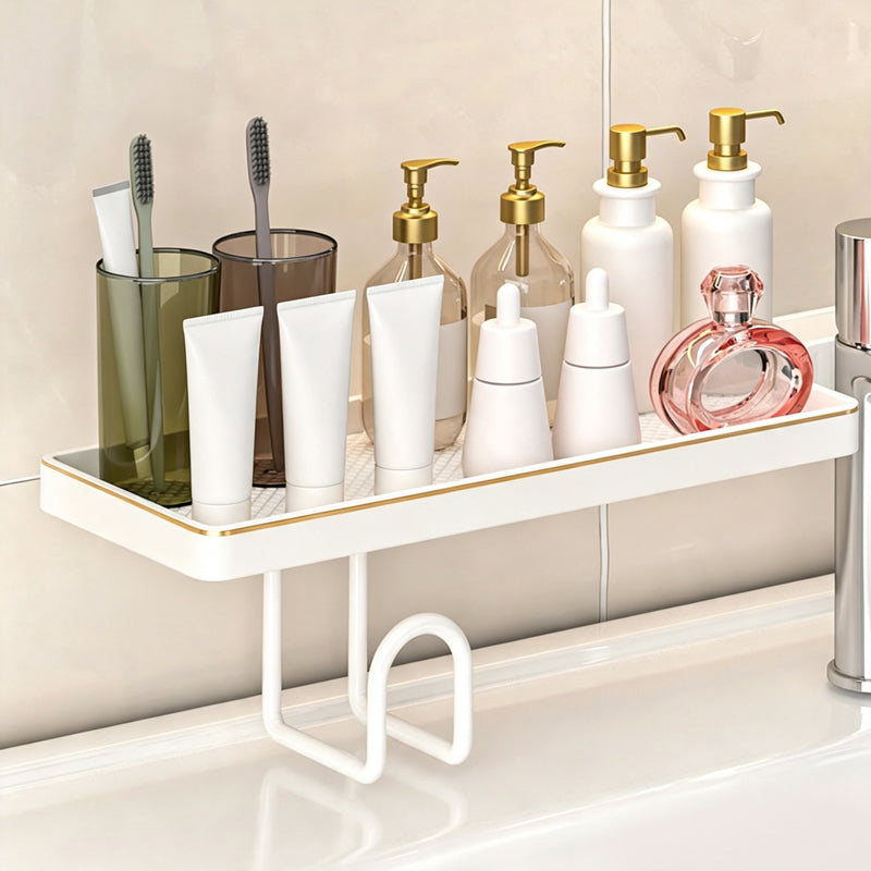 🚰✨ 50% RABATT! Armatur-Ablageregal für die Spüle – Praktischer Stauraum am Wasserhahn – Ideal für Schwämme, Seife & Spülutensilien ✨