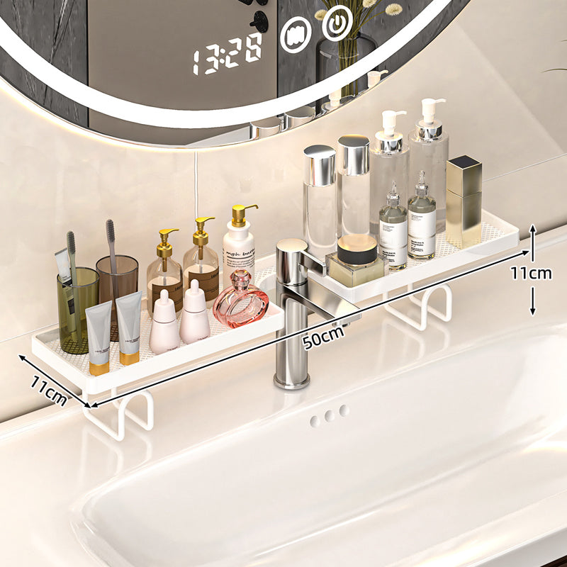 🚰✨ 50% RABATT! Armatur-Ablageregal für die Spüle – Praktischer Stauraum am Wasserhahn – Ideal für Schwämme, Seife & Spülutensilien ✨