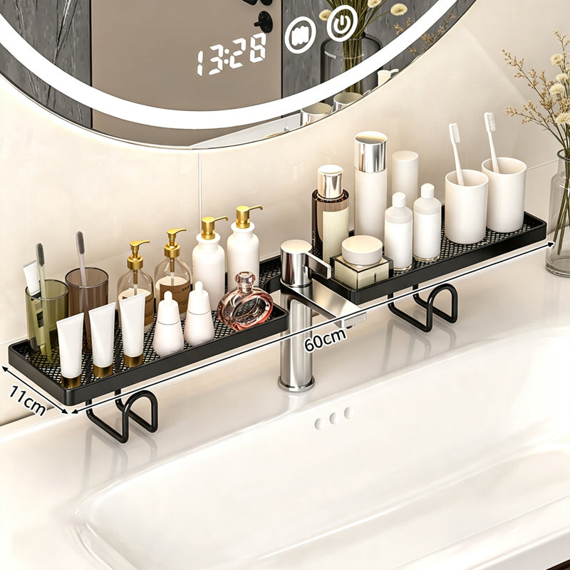 🚰✨ 50% RABATT! Armatur-Ablageregal für die Spüle – Praktischer Stauraum am Wasserhahn – Ideal für Schwämme, Seife & Spülutensilien ✨