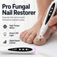 2-in-1 Elektrische Nagelfräse mit UV-Gel-Licht – Tragbares Maniküre- & Pediküre-Set