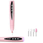 2-in-1 Elektrische Nagelfräse mit UV-Gel-Licht – Tragbares Maniküre- & Pediküre-Set