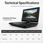 🎬 50% RABATT! Multifunktionaler tragbarer HD-DVD-Player – Hohe Auflösung, leichter Transport & vielseitig einsetzbar – Ideal für Reisen, Kinder in der Rückbank & Home-Entertainment ✨