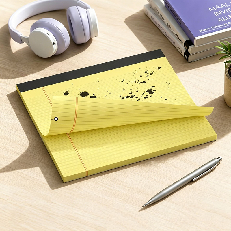 📝 JETZT 50% RABATT! ✏️ Minimalistischer Linierter Schreibblock – Klares Design, glattes Papier & tragbar – Perfekt für Notizen, Tagebuch & tägliche Planung 📓
