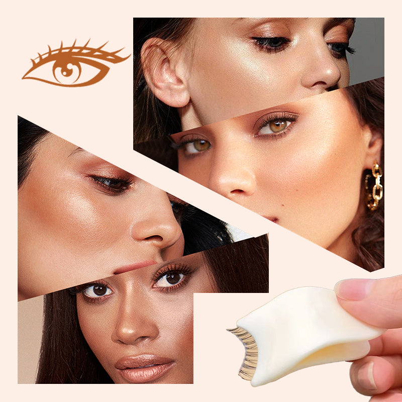 Praktischer Applikator zum Anbringen von Wimpern