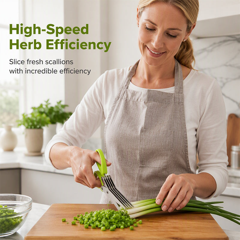 ✂️🔥 50% RABATT! 🌿 Mehrschichtige Küchenschere aus rostfreiem Edelstahl, scharf und vielseitig für alle Küchenarbeiten🍚
