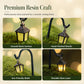 🌙 50% RABATT!✨ Leuchtende Retro-Laterne Pflanzenstecker, warmes Licht für Garten und Blumenbeete🌿