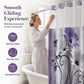 🚿 50% RABATT! Eleganter bedruckter Duschvorhang mit Doppelschicht und Ösen – Stilvoll, wasserabweisend & pflegeleicht – Perfekt für Badezimmer-Upgrade & Wellness-Feeling ✨