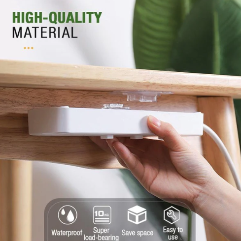 🧹 50% RABATT! Doppelseitig klebende Wandhaken – Kein Bohren, stark haftend & rückstandslos entfernbar – Für Küche, Bad, Flur & Büro – Bis zu 5 kg Tragkraft – Einfach anbringen, sofort nutzbar ✨