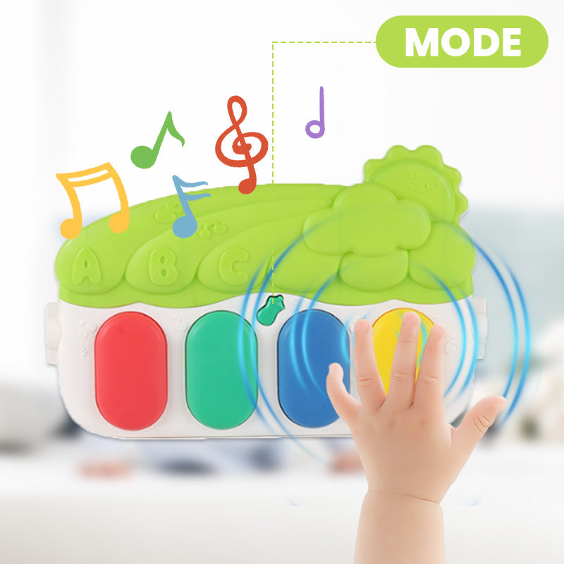 🎵 50% RABATT! Kreative Baby-Musikspieldecke – Interaktives Piano-Spielmatten-Set – Fördert Motorik, Musikgefühl & Sinne – Perfekt für Babys ab Geburt 👶✨