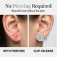 Sparkling Clip on Earrings for Women