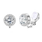 Sparkling Clip on Earrings for Women
