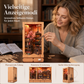 🏮 50% RABATT! DIY-Buchnischen-Bausatz „Kyoto-Gasse“ aus Holz – 3D-Miniatur-Holzbaukasten mit Laternen, Holzhäusern, Torii & Steinpfad – Laserfeingeschnittenes Sperrholz, inkl. LED-Laternen-Set, Kleber & Anleitung – Für Bücherregal, Vitrine & Geschenk 📚🏮