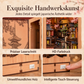 🏮 50% RABATT! DIY-Buchnischen-Bausatz „Kyoto-Gasse“ aus Holz – 3D-Miniatur-Holzbaukasten mit Laternen, Holzhäusern, Torii & Steinpfad – Laserfeingeschnittenes Sperrholz, inkl. LED-Laternen-Set, Kleber & Anleitung – Für Bücherregal, Vitrine & Geschenk 📚🏮