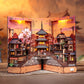 🏮 50% RABATT! DIY-Buchnischen-Bausatz „Kyoto-Gasse“ aus Holz – 3D-Miniatur-Holzbaukasten mit Laternen, Holzhäusern, Torii & Steinpfad – Laserfeingeschnittenes Sperrholz, inkl. LED-Laternen-Set, Kleber & Anleitung – Für Bücherregal, Vitrine & Geschenk 📚🏮