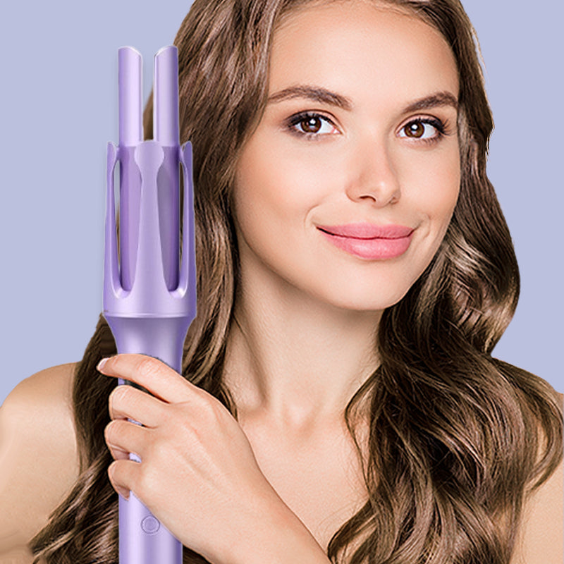 ✨Mach es jedem leicht, traumhaft schöne Locken zu zaubern 😍Vollautomatischer Lockenstab – das perfekte Styling-Tool für deine Haare.