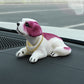 🐶 50 % RABATT!🚗 Sorgt für nette Auto‑Atmosphäre – Süßer Hund Wackelkopf‑Dekor, niedliches Design, standsicher