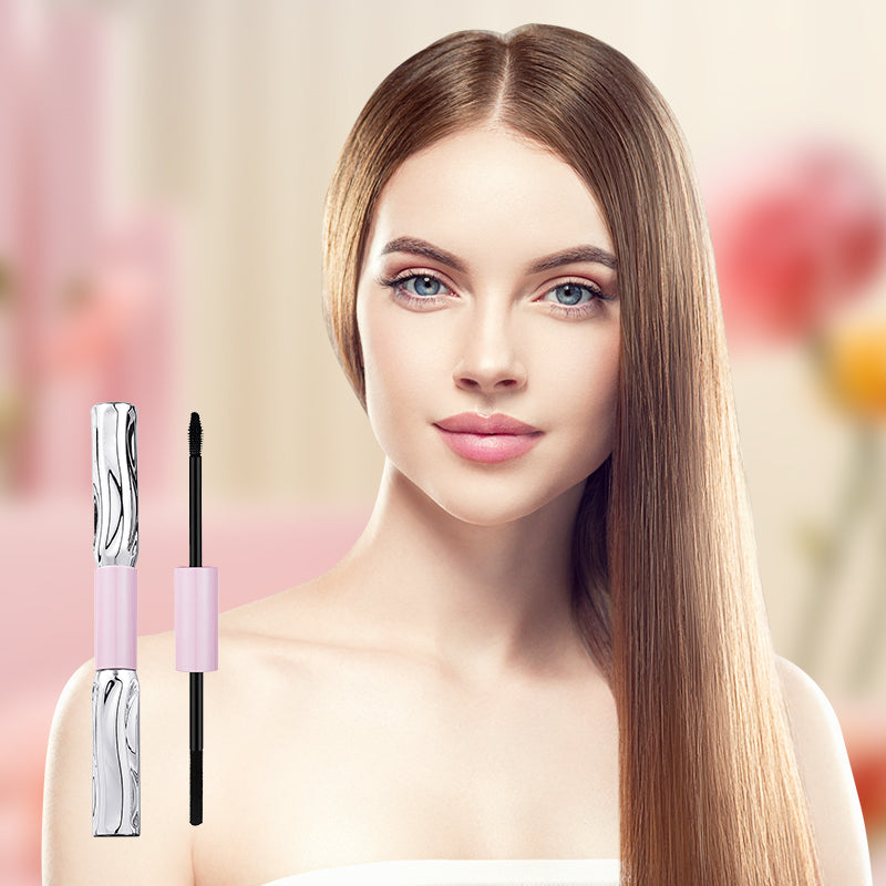 ✨ JETZT 50 % RABATT! !✨2-in-1-Mascara für Volumen und Schwung | Wisch- und wasserbeständig, Schwarz