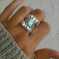 💍 50% RABATT! 🍂 Vintage Geschnitzter Tropfenring für Damen – Antik-inspiriertes Design mit feinen Gravuren – Retro-Eleganz, verstellbar & hautfreundlich ✨
