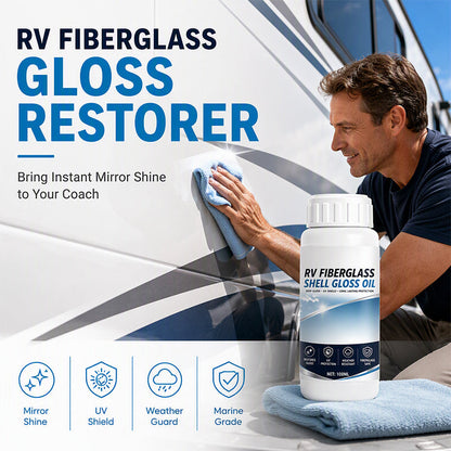 🚐 50% RABATT! ✨ Glasfaser Glanzöl – Hochglanz‑Erneuerung für Wohnmobile & Oberflächen ✨