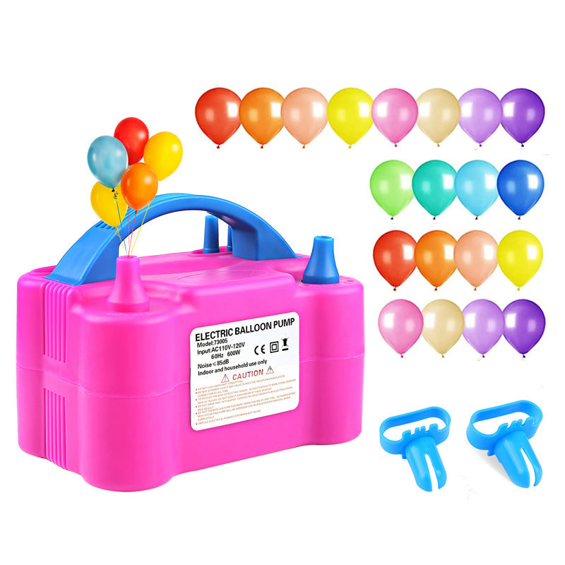 🎈 50% RABATT! ⚡ Elektrische Ballonpumpe mit Doppeldüse – Schnelles Aufblasen, vielseitig & kompakt – Ideal für Partys, Dekoration & Veranstaltungen 🎉